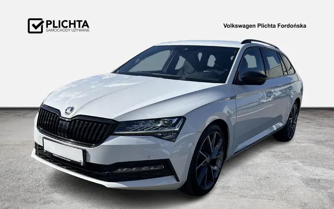 skoda Skoda Superb cena 119900 przebieg: 152052, rok produkcji 2020 z Supraśl